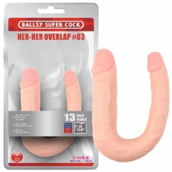 CONSOLADOR DOBLE HER OVERLAP #03. wsp +51 994389213 - peru