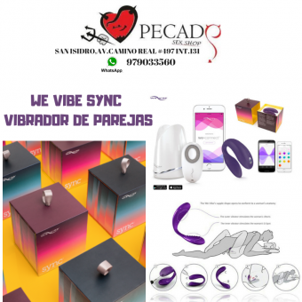 We-Vibe  sync Juguete Sexual con ultima tecnologia Conecta con Tu Smartphone