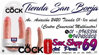Consoladores y Vibradores Dobles y Triples en San Borja