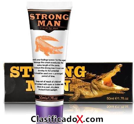 strong man crema natural para hombre