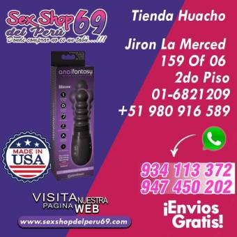 Vibrador Anal Con Efecto Tibio!!!