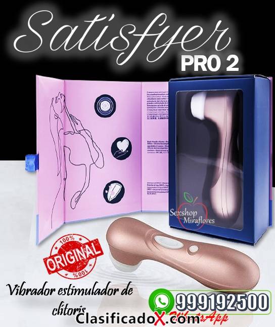 Satisfyer Pro 2  Original Alemán - Sexshop Miraflores