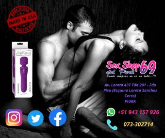 Vibrador Wanachi Wand Color Lila Multispeed