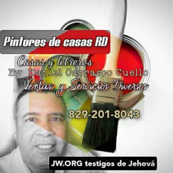 Pintores de casas RD y letreros y dibujos