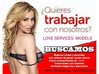 TRABAJO EMPLEO PARA JOVENES BONITAS DE ACOMPAÑANTES QUITO NORTE