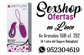 HUEVO VIBRADOR INALAMBRICO - SEX SHOP LINCE OFERTAS