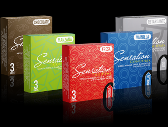 PRESERVATIVO CON SABORES SENSATION- LOS OLIVOS