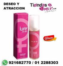 FEROMONA LURE FOR HIM MUJER PERFUME ATRACCION Y DESEO