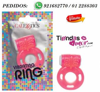 FOIL PACK VIBRATING RING PURPLE ANILLO DE GOMA-TIENDAS AMOR