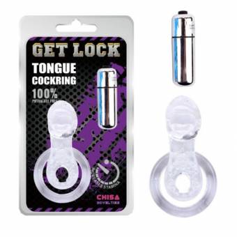 Este es un anillo de martillo Tongue de alta resistencia es un anillo vibrador para parejas y para sesiones más duras