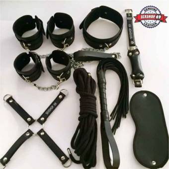 KIT COMPLETO SADO BONDAGE NEGRO