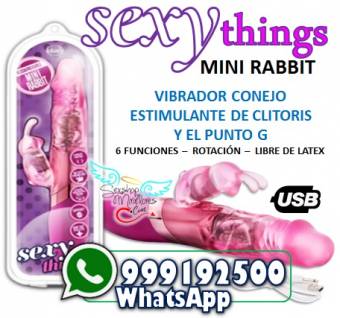 VIBRADOR ROTADOR / RECARGABLE USB / SEXSHOP MIRAFLORES