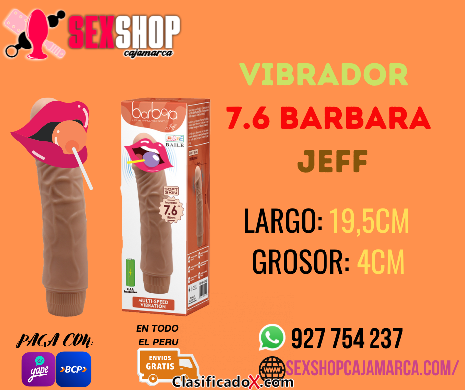 SEXSHOP CAJAMARCA VIBRADOR BARBARA