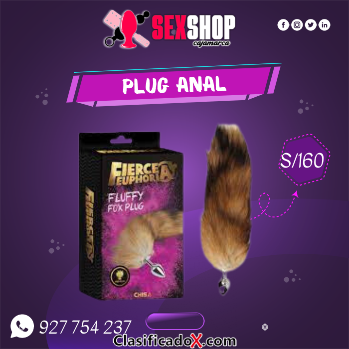 sexshop cajamarca plug anal colita de zorro