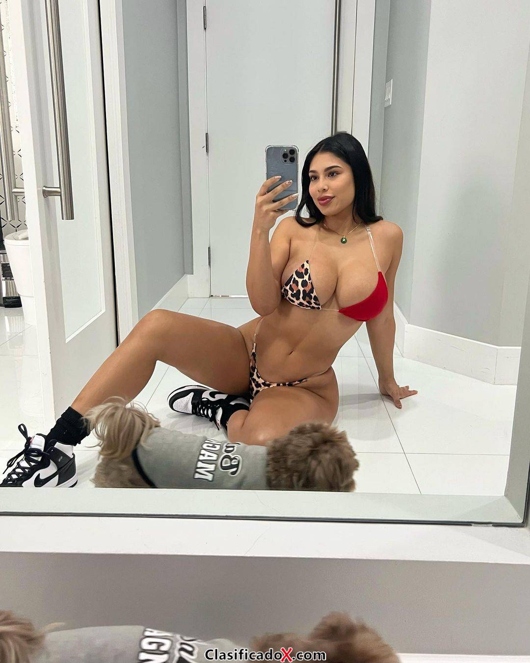 7075 3043 HERMOSA PELINEGRA CON GRANDES TETAS Y BUEN CULO PARA DARTE BUENOS SENTONES!!