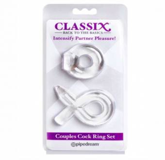 Extiende tu diversión y maximiza el placer con este juego de anillos de pene para parejas ultra elásticos