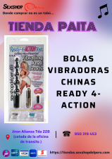 BOLAS VIBRADORAS CHINAS READY 4-ACTION.... SOMOS SEXSHOP 69
