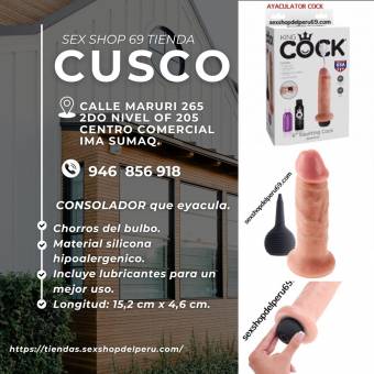 CONSOLADOR VIBRADOR KING COCK 6 SQUIRTING. Este Rey chorro es ultra-realista y va a satisfacer todos tus antojos de tu imaginación esculpido con incre