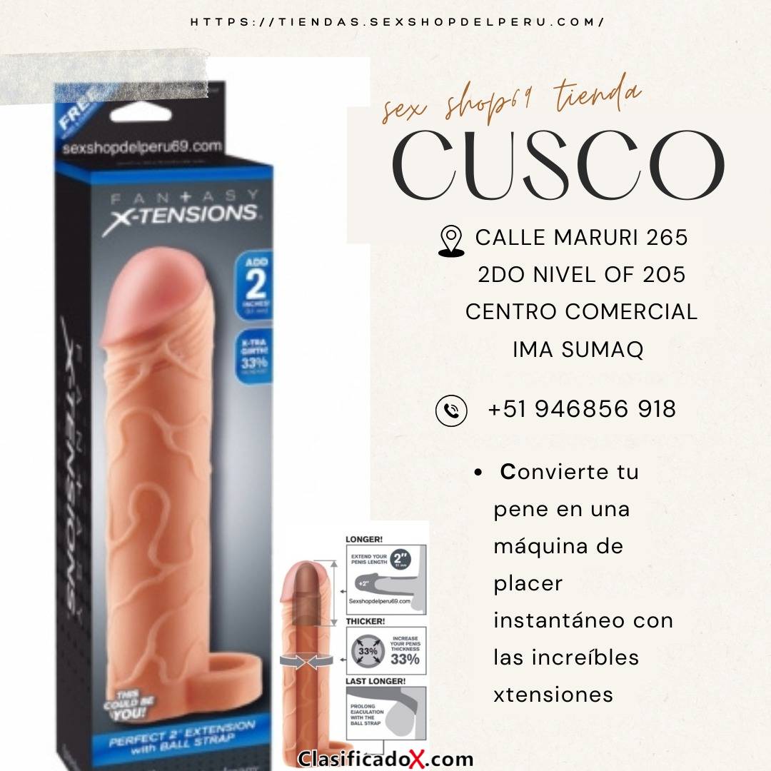 FUNDA FANTASY X-TENSIONS 2. Convierte tu pene en una máquina de placer instantáneo con las increíbles xtensiones . Ahora puedes ser todo el hombre que