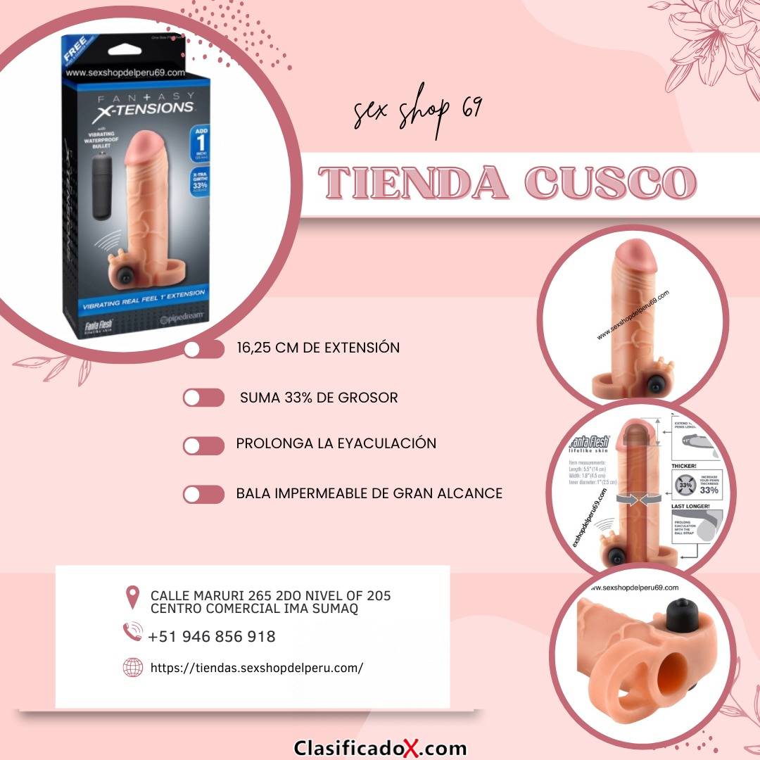 FUNDA X-TENSIONS VIBRADOR 1. Convertir tu pene en una máquina de placer instantáneo con los increíbles Fantasy X-tensiones. Ahora puedes ser todo lo q