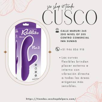 VIBRADOR RABBITS ULTIMATE N°3 LILA…..está diseñado para seducirte en todos los lugares correctos! Llevando la forma clásica a nuevas experiencias, las