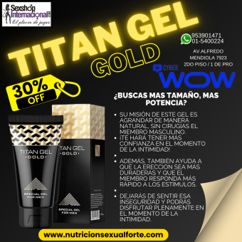 TITAN GEL GOLD-DESARROLLADOR VIRIL-