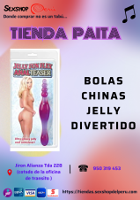 BOLAS CHINAS JELLY DIVERTIDO.... LO MEJOR EN CALIDAD Y DIVERSION LOS ENCUENTRAS EN SEXSHOP