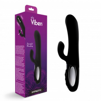 COLOR NEGRO RABBITS VIBEN --SEXSHOP69 , PAITA