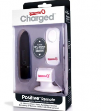 INALAMBRICO CHARGED NEGRO VIBRADOR- TIENDA PAITA -SEXSHOP69