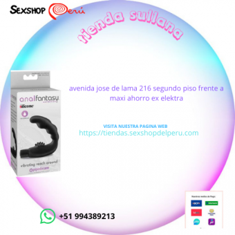 VIBRADOR PROSTATICO FANTASY SILICONA PUNTO G. wsp +51 994389213 ---