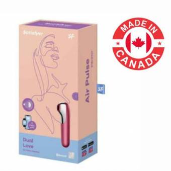 Con el vibrador doble pulso de aire de amor, podrá disfrutar de una combinación sensual de las ondas de presión estimulante y potentes vibraciones que