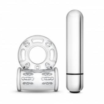 Este vibrador de 10 funciones está esperando para abrazar tu miembro mientras lo llevas al éxtasis.