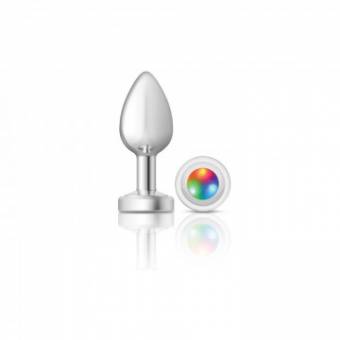 Los tapones anales multicolores luminosos Cheeky Charms son tapones anales luminosos brillantes disponibles en dos tamaños
