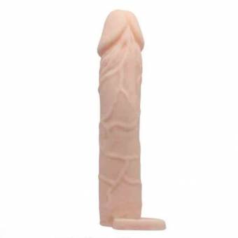 Este extensor de pene es grueso se ve y se siente enorme.