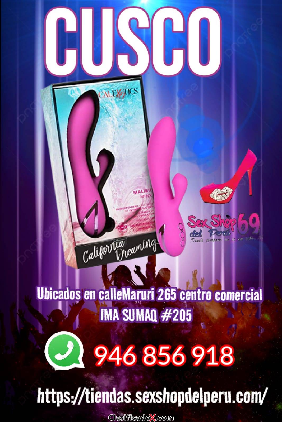 VIBRADOR CONEJITO MALBU TIENDA CUSCO