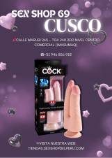 CONSOLADOR DOBLE KING COCK PLUS 9