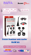 FETISH DOMINAR ESTA NOCHE S&M KIT--SEXSHOP69-PAITA