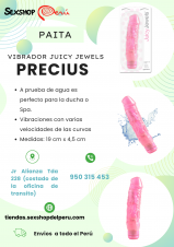 SEXSHOP69---VIBRADOR JUICY JEWELS PRECIUS PINK- PAITA - WPP: 950319453