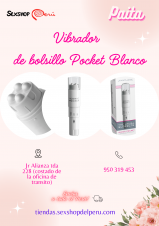 VIBRADOR DE BOLSILLO POCKET BLANCO-sexshop69-paita-wpp. 950319453