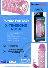 SEXSHOP69- FUNDA ROSA CON ESPUELAS-- PAITA - WPP: 950319453