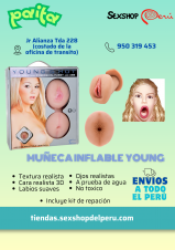 SEXSHOP69-PAITA---  MUÑECA INFLABLE YOUNG