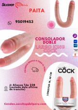 WPP: 950319453---CONSOLADOR DOBLE LARGO KING COCK--SEXSHOP69-PAITA