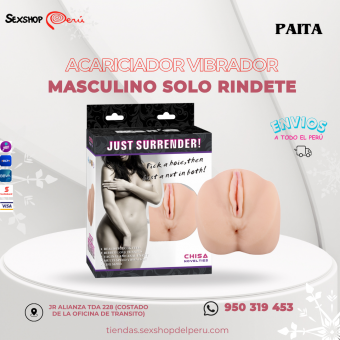 SEXSHOP69-ACARICIADOR VIBRADOR MASCULINO SOLO RINDETE-PAITA