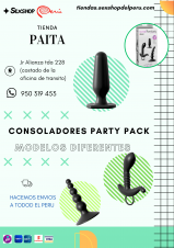 WPP: 950319453--CONSOLADORES PARTY PACK MODELOS DIFERENTES--SEXSHOP69-PAITA