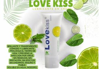 LOVE KISSS LIMON-- LUBRICANTE- SEXSHOP69-. PAITA .......WPP: 950319453