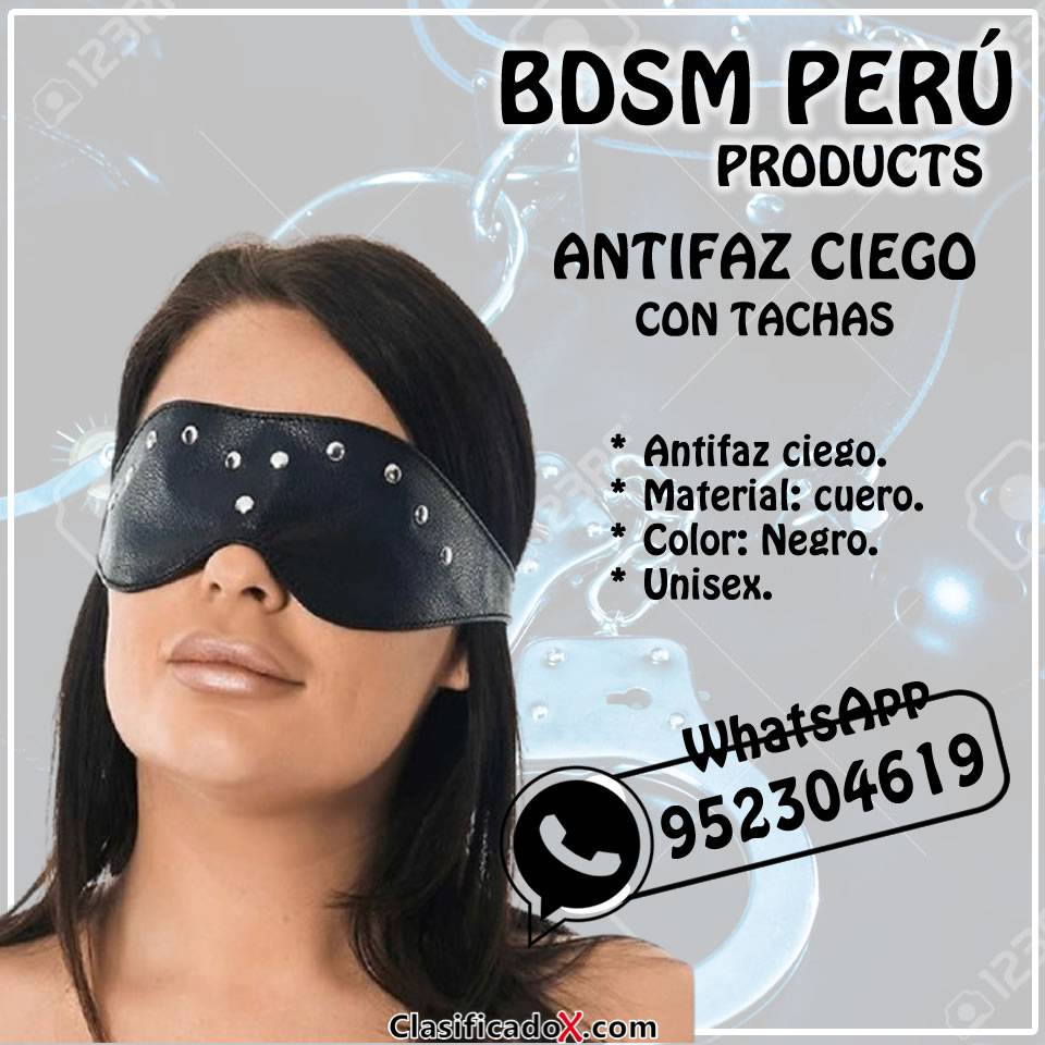 ANTIFACES BDSM - ANTIFAZ CIEGO - SADO BONDAGES EN PERU - SEXSHOP OFERTAS