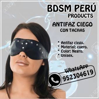 ANTIFACES BDSM - ANTIFAZ CIEGO - SADO BONDAGES EN PERU - SEXSHOP OFERTAS