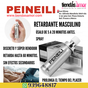 El aerosol Peineili es un spray que tiene el efecto de retardar la eyaculación en el hombre El aerosol Peineili es un spray que tiene el efecto de retardar la eyaculación en el hombre