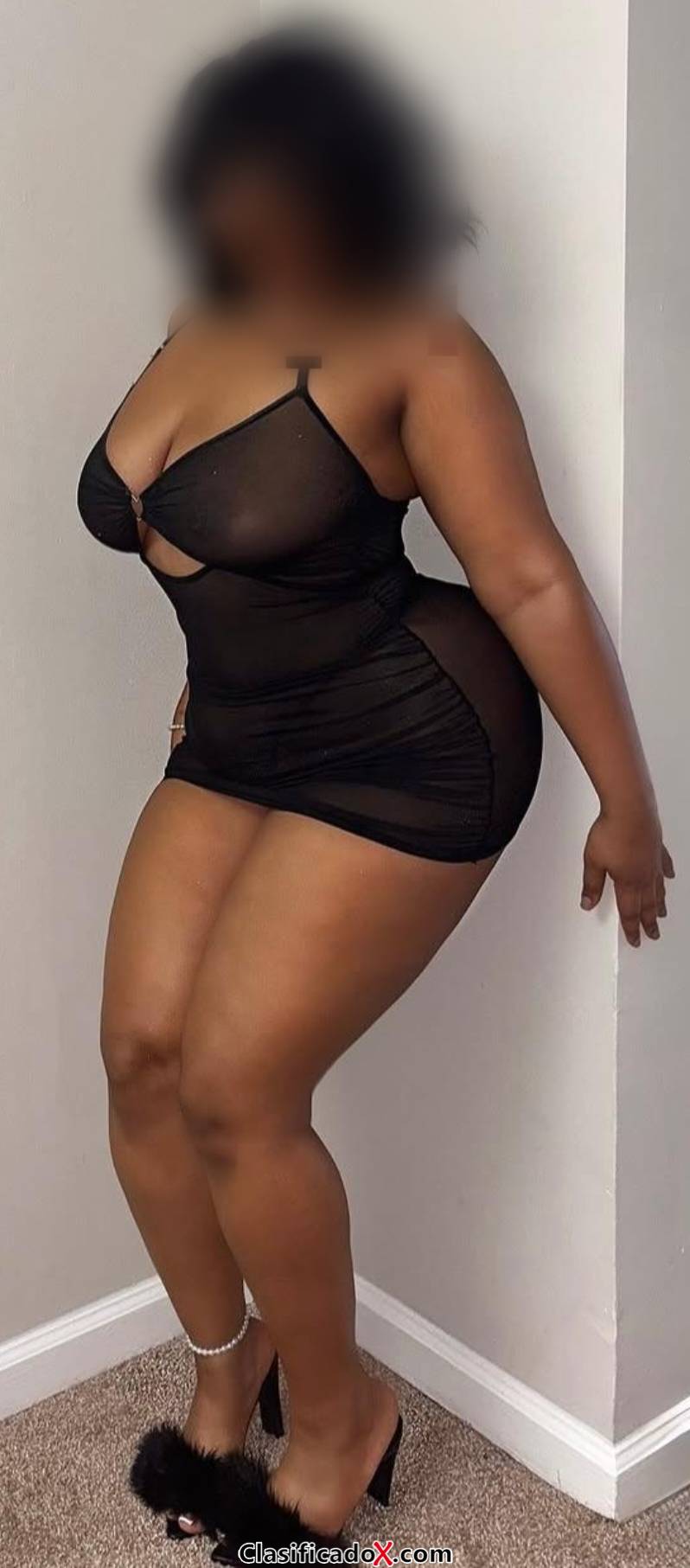 EXÓTICA Y EXUBERANTE MULATA CURVY JOVEN PACK HORAS FIESTERA