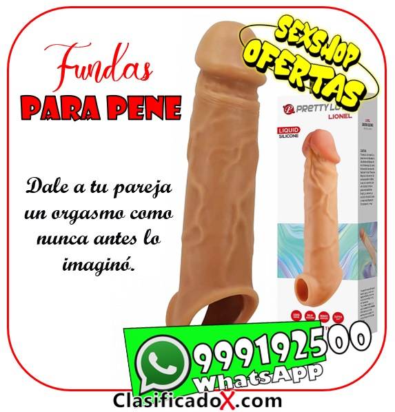 FUNDAS EXTENSIONES PARA PENE - SEXSHOP OFERTAS MIRAFLORES